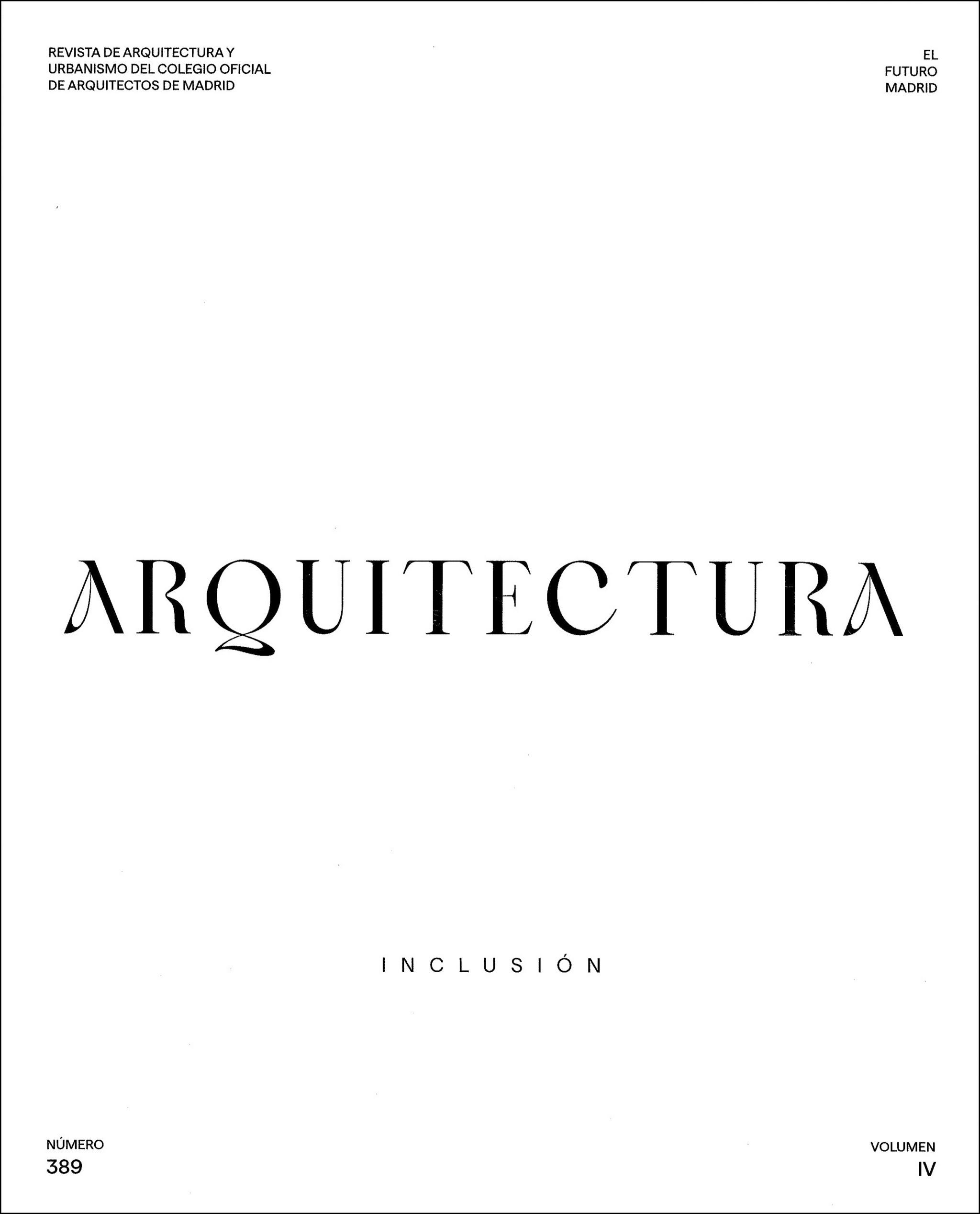 arquitectura, no. 389
